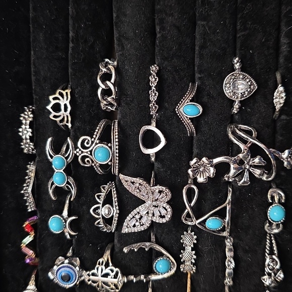 Lot of 30pcs fashion rings - Picture 3 of 3